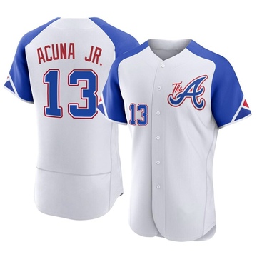 Youth Nike Ronald Acuña Jr. White Atlanta Braves 2022 MLB All-Star Game  Replica Player Jersey