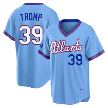 Limited Chadwick Tromp Men's Atlanta Braves Blue Powder 2026 City Connect Stadium Jersey