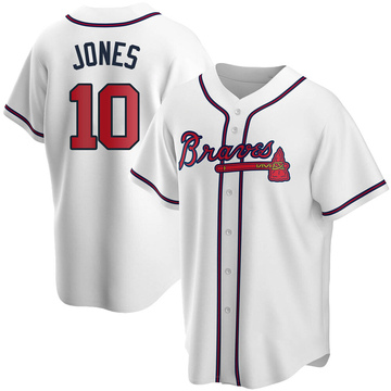 atlanta braves chipper jones jersey