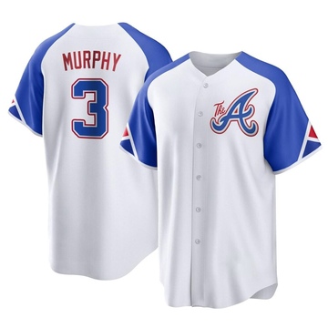 Replica Dale Murphy Men's Atlanta Braves White 2023 City Connect Jersey