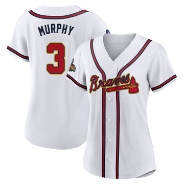Replica Dale Murphy Women's Atlanta Braves Gold White 2022 Program Jersey
