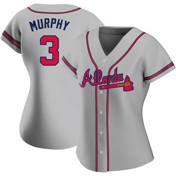 Replica Dale Murphy Women's Atlanta Braves Gray Road Jersey