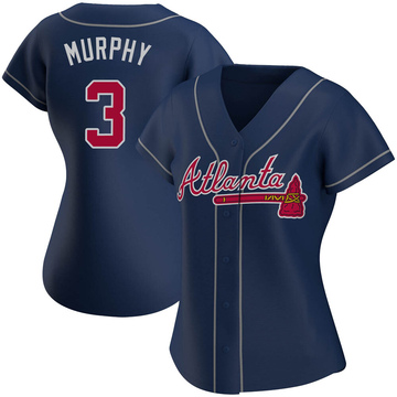 Replica Dale Murphy Women's Atlanta Braves Navy Alternate Jersey