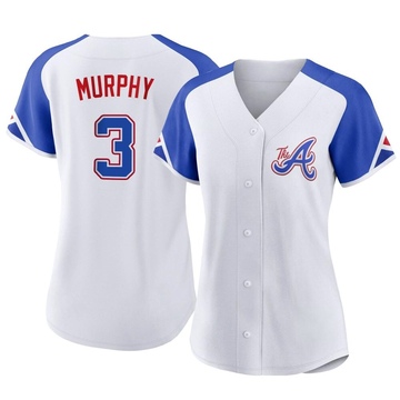 Replica Dale Murphy Women's Atlanta Braves White 2023 City Connect Jersey