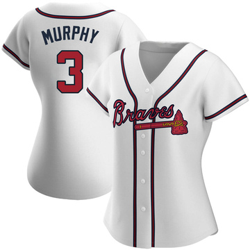 Replica Dale Murphy Women's Atlanta Braves White Home Jersey
