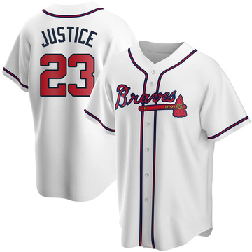 david justice atlanta braves jersey