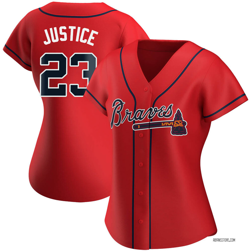 david justice atlanta braves jersey