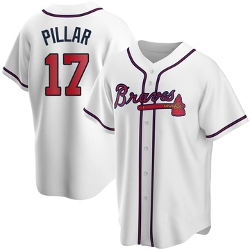 Kevin Pillar Atlanta Braves Men's Navy Backer T-Shirt 