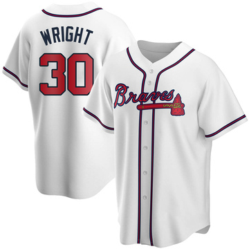 Replica Kyle Wright Men's Atlanta Braves White Home Jersey