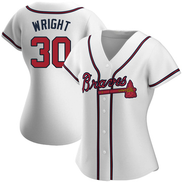 Replica Kyle Wright Women's Atlanta Braves White Home Jersey