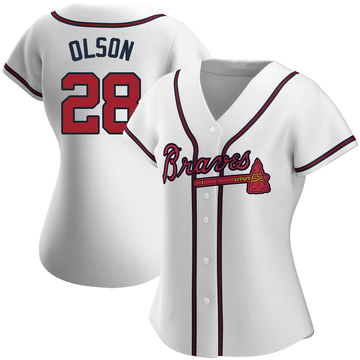 Matt Olson Men's Atlanta Braves Alternate Jersey - Cream Authentic